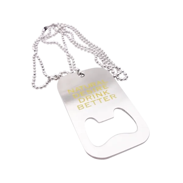 Dog Tag Bottle Opener - Custom Tees Today