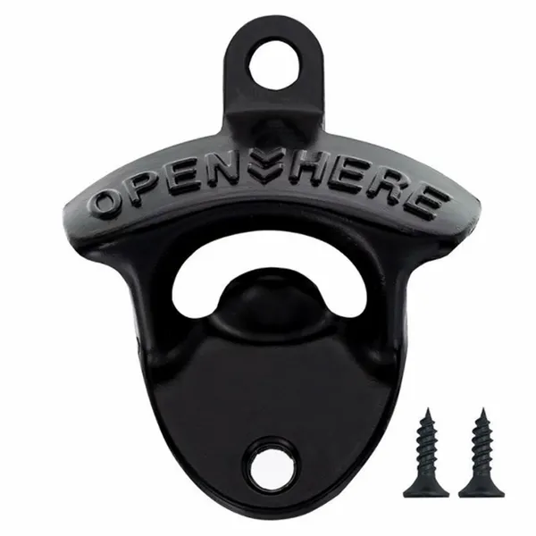 Black Bottle Opener - Custom Tees Today