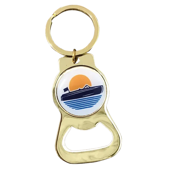 Gold Alloy Bottle Opener - Custom Tees Today