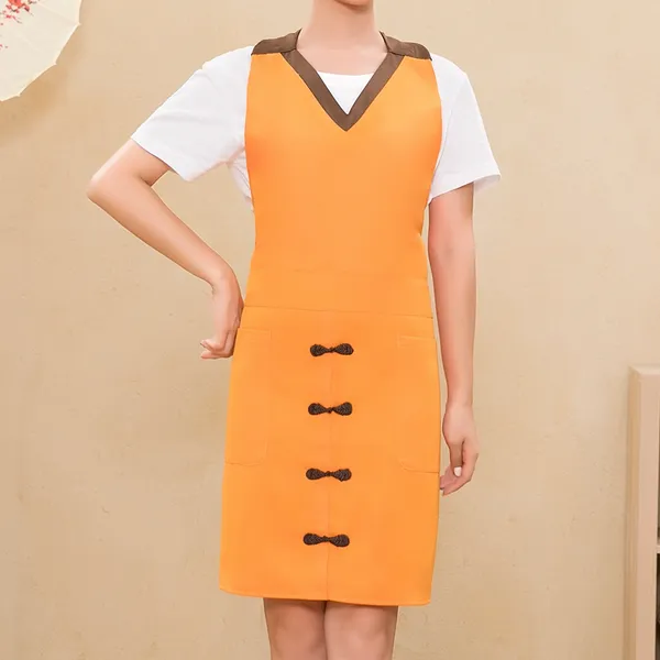 Modern Bungalow Polyester Apron - Tote Bags Now