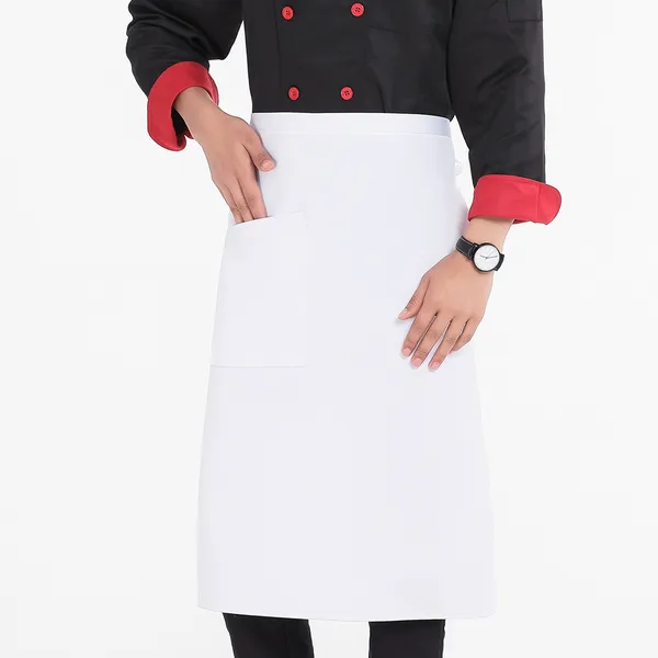 Long Mid-waist Polyester Apron - Tote Bags Now