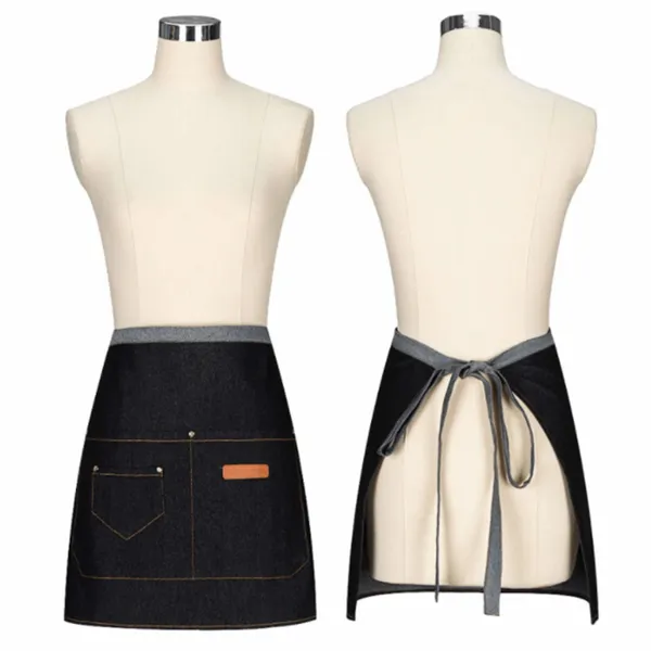 Half Waist Denim Apron - Tote Bags Now