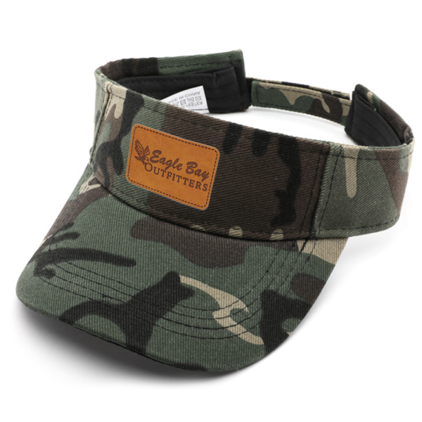 Unisex Polyester Camouflage Visor - Custom Pro Prints