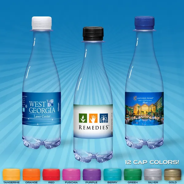 12oz Glass Water Bottle - Custom Tees Today