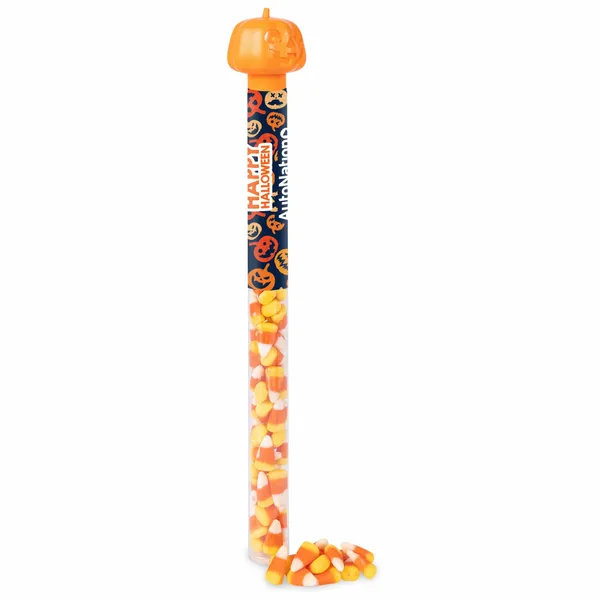 Happy Halloween Candy Tube - Candy Corn - Custom Pro Prints