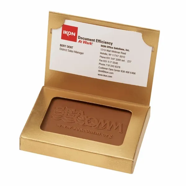 Custom Chocolate Cookies - Cookie Business Card Box - Custom Pro Prints