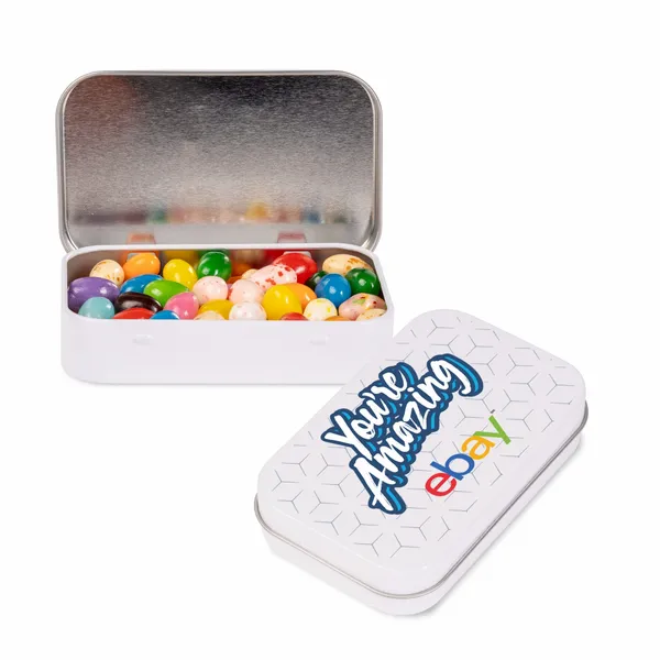 Rectangular Tin - Gourmet Jelly Beans® - Tote Bags Now