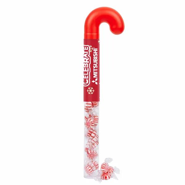 Holiday Candy Cane Tube - Starlight Peppermints - Custom Pro Prints