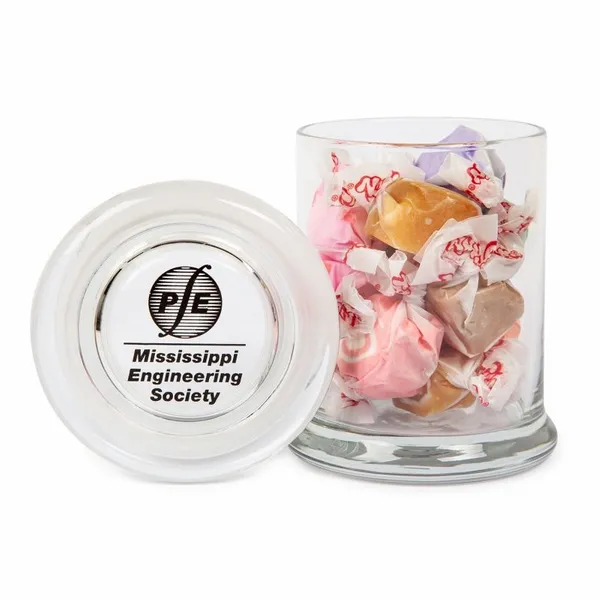 Glass Gourmet Jar - Salt Water Taffy - Custom Pro Prints