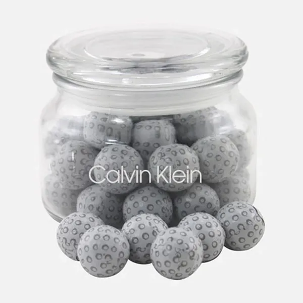 Jar with Chocolate Golf Balls - SG200 - Custom Pro Prints