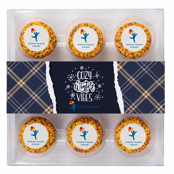 Custom Dipped Sandwich Cookies - 9pc - Bobbleheads Now