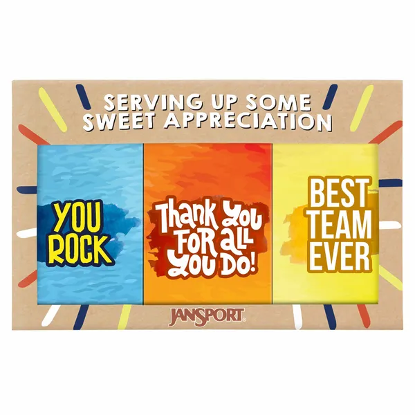 3 Pack - 3oz Chocolate Bar Gift Set - Custom Pro Prints