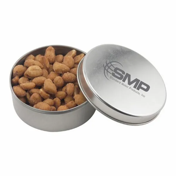 Round Tin with Honey Roasted Peanuts - SBF3000 - Custom Shoe Charm