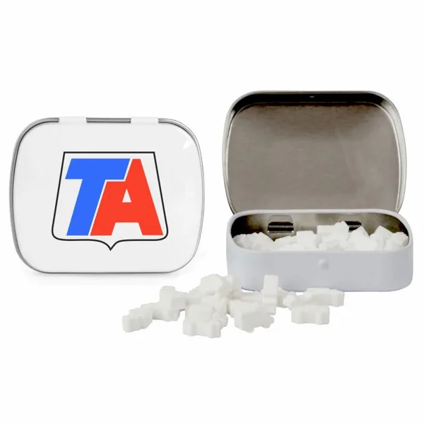 Domed Tin with Truck Shaped Mints - Custom Pro Prints