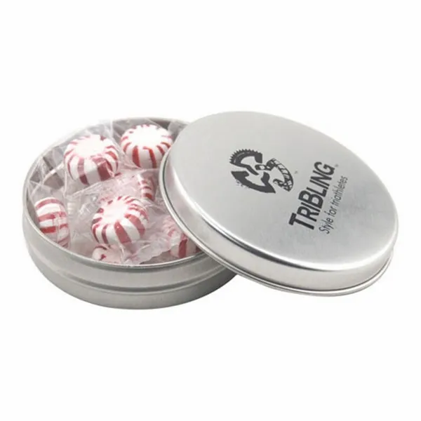 Round Tin with Starlight Peppermints - SBF2900 - Custom Pro Prints