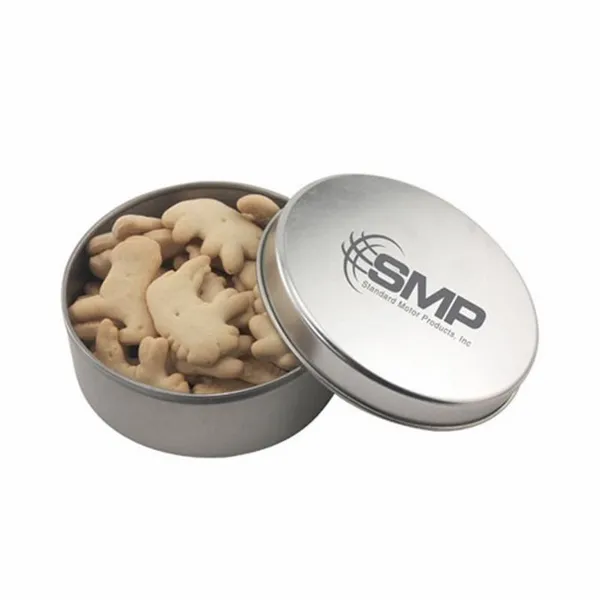 Round Tin with Animal Crackers - SBF3000 - Custom Shoe Charm