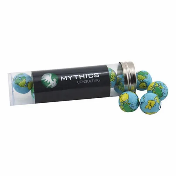 Tube with Chocolate Globes - TRB650 - Hand Fans Now