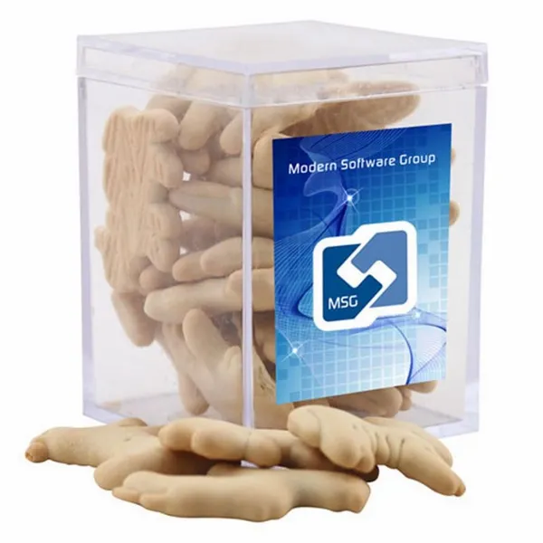 Acrylic Box with Animal Crackers - Small - Custom Pro Prints