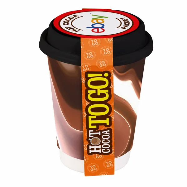 To-Go 12 oz. Cup with Hot Cocoa Packet - Custom Pro Prints