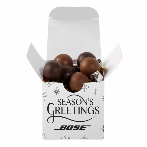 Desk Drop-Twist Wrapped Truffles - Challenge Coin Now