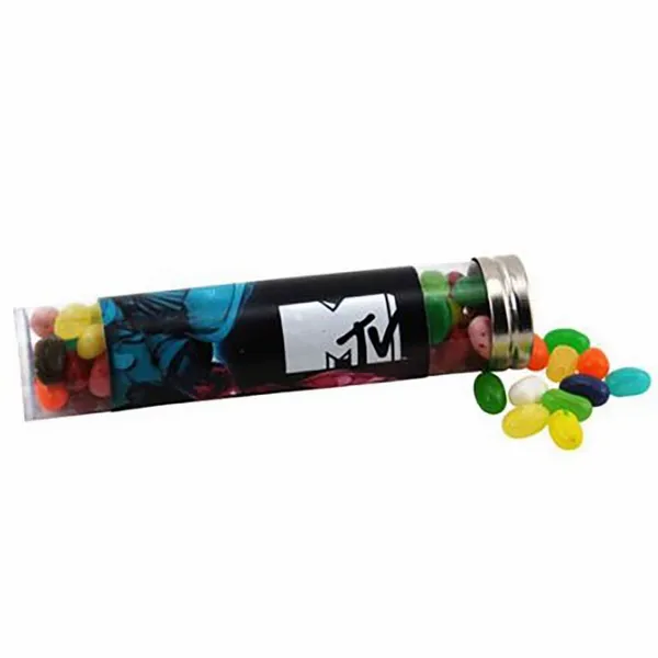 Large 6" Candy Tube with Jelly Belly - Custom Pro Prints