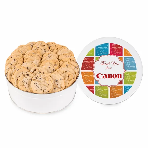 Fresh Beginnings Chocolate Chip Cookie Tin (Large) - Custom Pro Prints