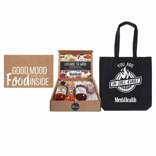 License to Grill - BBQ Gourmet Kit with Tote - Custom Pro Prints