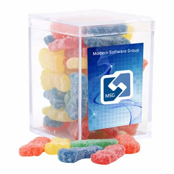 Acrylic Box with Sour Patch Kids - Small - Custom Pro Prints