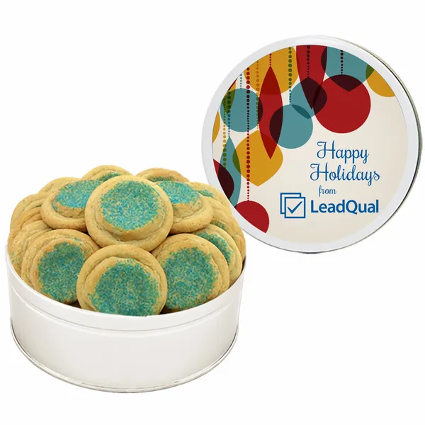 Fresh Beginnings Gourmet Sugar Cookie Tin - Custom Pro Prints