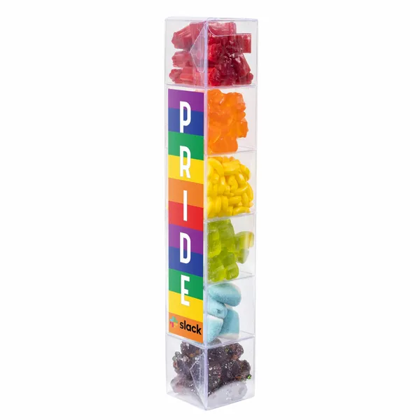Pride Square Candy Tower - Custom Shoe Charm