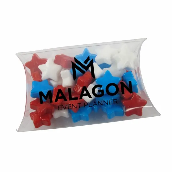 Small Pillow Acetate Box with Starzmania - Hand Fans Now