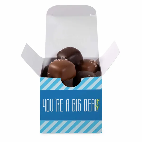 Sea Salt Caramels in Full Color Custom Box - Custom Pro Prints