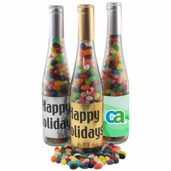 Champagne Bottle w/Jelly Bellies 11" - Custom Pro Prints