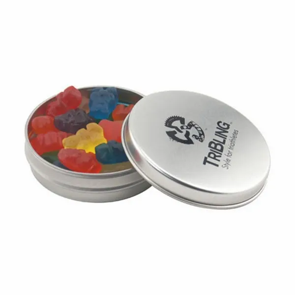 Round Tin with Gummy Bears - SBF2900 - Hand Fans Now
