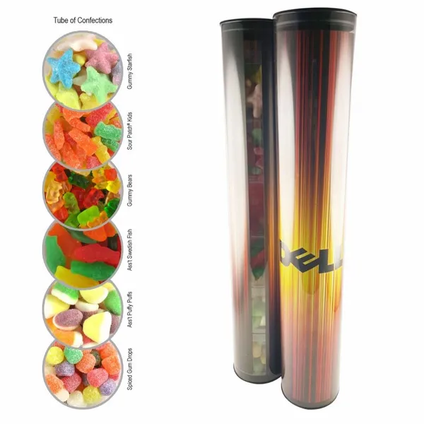 Clever Candy Tube of Confections - Challenge Coin Now