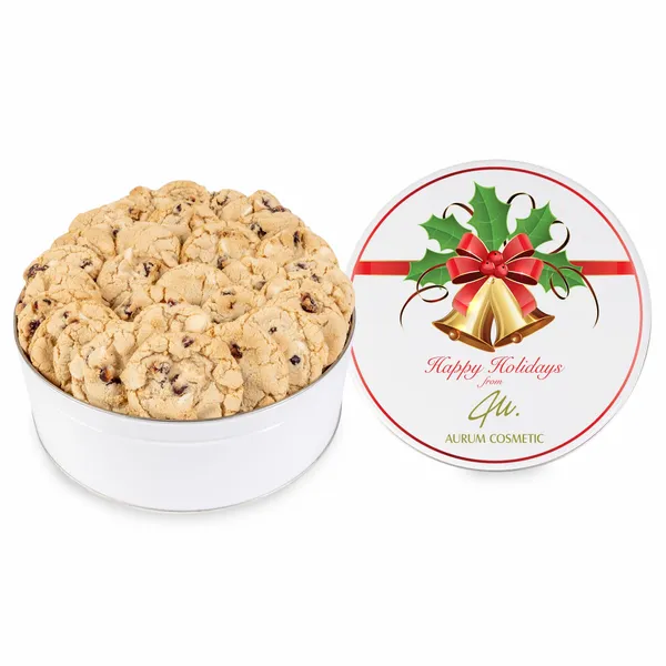 Fresh Beginnings Cranberry Cookie Tin (Large) - Custom Pro Prints
