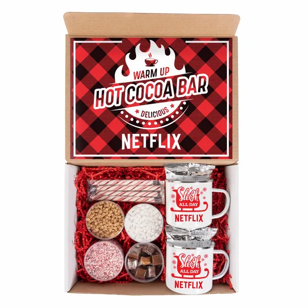 Hot Cocoa Bar Kit with 2 Mugs - Custom Pro Prints