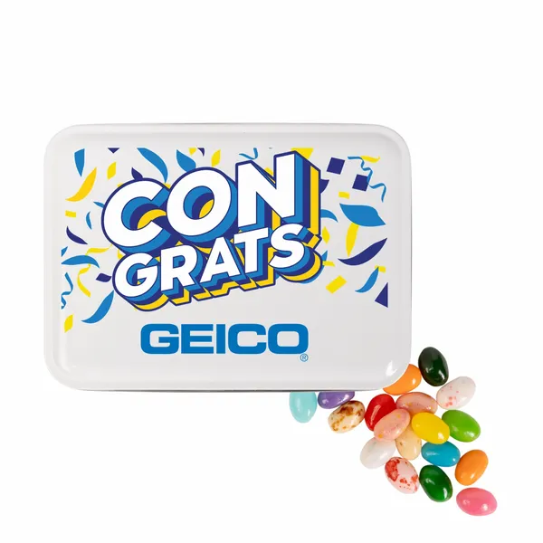 Keepsake Gift Tin - Gourmet Jelly Beans - Hand Fans Now