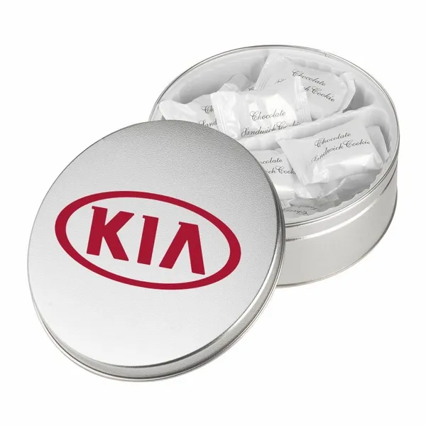 Warm Wishes Tins - Chocolate Covered Sandwich Cookie - Custom Pro Prints