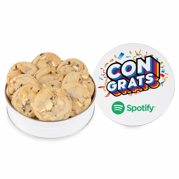 Fresh Beginnings Double Chip Cookie Tin (Small) - Custom Pro Prints