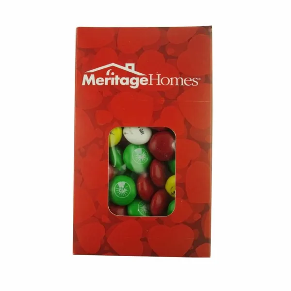 Small Window Box - Chocolate Buttons Imprinted - Custom Pro Prints