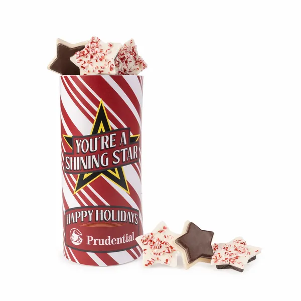 Peppermint Bark Shapes Tube - Custom Pro Prints