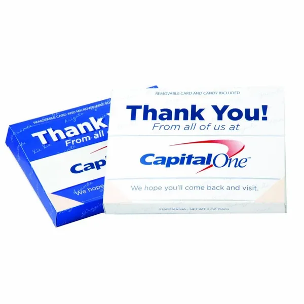 Greeting Card Box with Assorted Jelly Beans - Challenge Coin Now