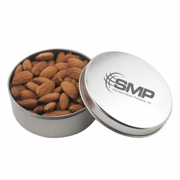 Round Tin with Almonds 3" Top - Custom Pro Prints