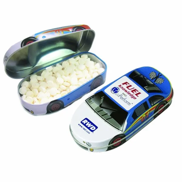 Race Car Tin-MicroMints® - Challenge Coin Now