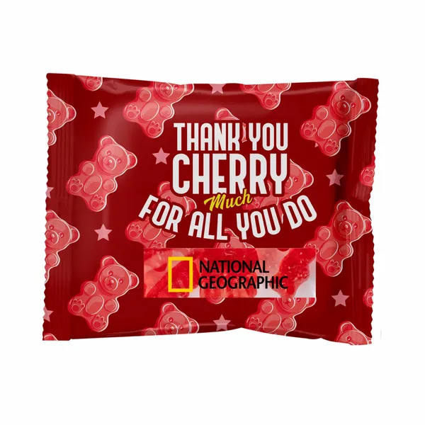Candy By Color 2 oz. Full Color Digibag with Gummy Bears - Custom Pro Prints