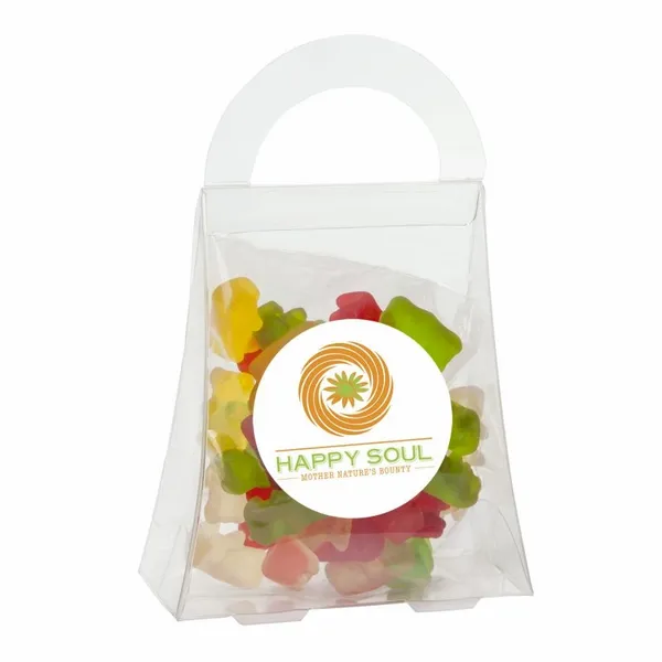 Clever Candy Purse Acetate Box with Gummy Bears - Custom Pro Prints