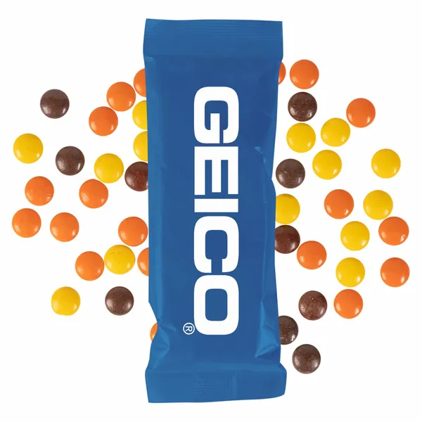 Full Color Tube DigiBag™ with Reese's Pieces - Custom Pro Prints