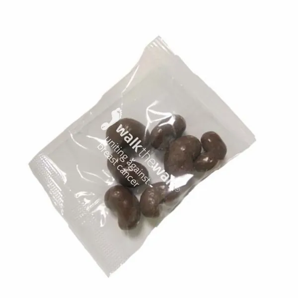 1oz. Goody Bags - Milk Chocolate Cashews - Custom Pro Prints