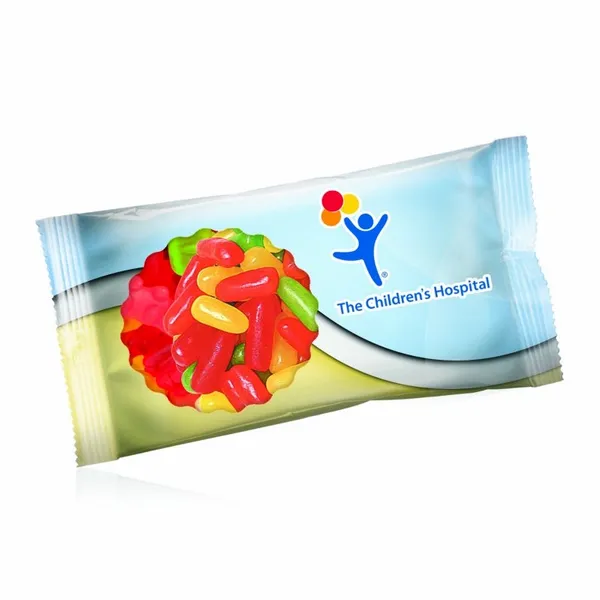 1oz. Full Color DigiBag™ with Mike & Ike's - Custom Shoe Charm